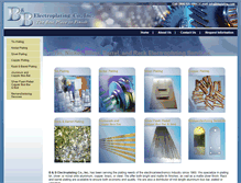 Tablet Screenshot of bbplating.com