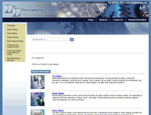 Tablet Screenshot of electroplating.bbplating.com